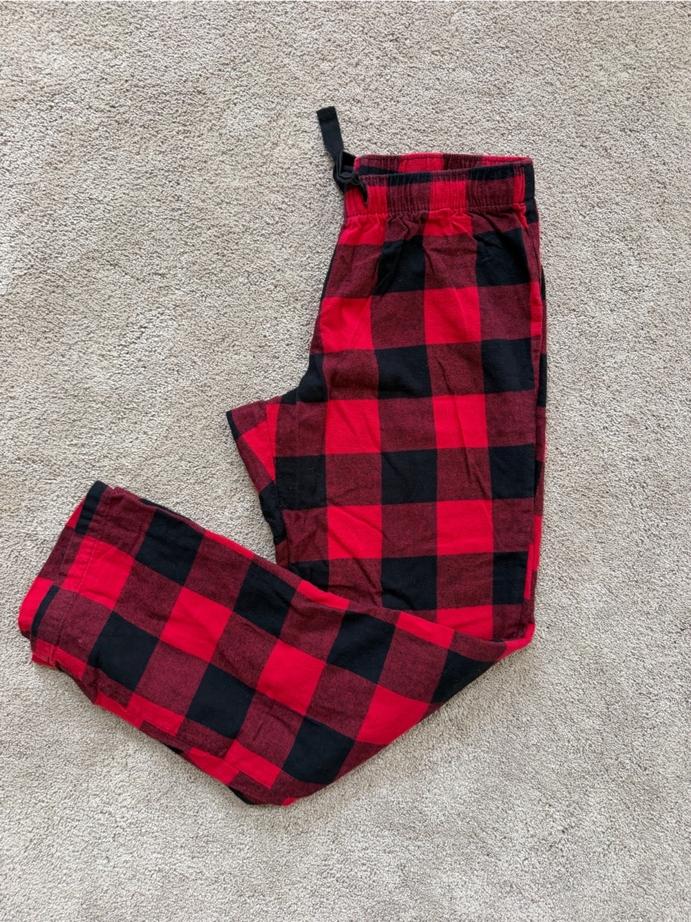 Old Navy Women’s  Red and Black Buffalo Plaid Pajama Pants